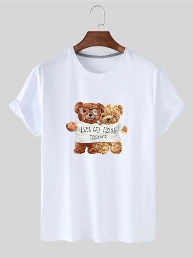 T-shirt print bear