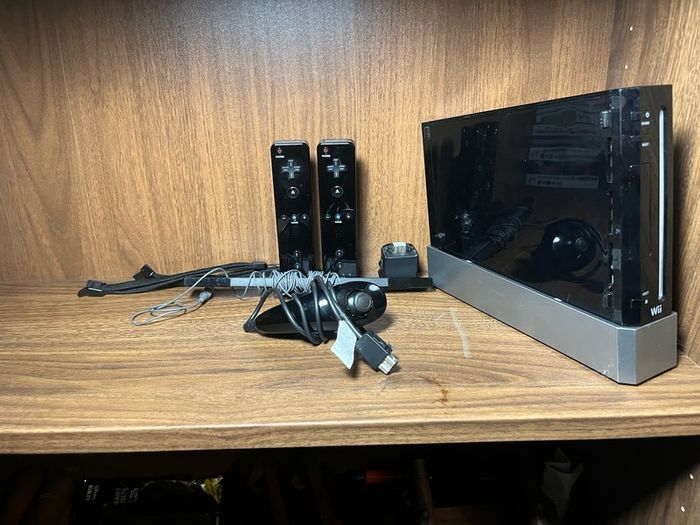 black wii