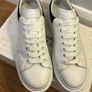 White Alexander McQueen Show Sneakers Image 2