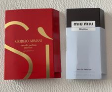 Giorgio Armani EDP intense 1.2ml & Miu Miu Miutine EDP 1.2ml