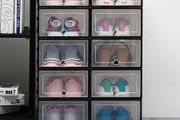 Multi-layer Simple Shoe Cabinet DIY Assembled Space-saving Shoe Organizer Shelf Home Dorm Storage Closet Dustproof Shoes Rack
