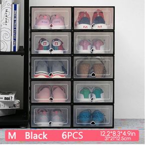 Multi-layer Simple Shoe Cabinet DIY Assembled Space-saving Shoe Organizer Shelf Home Dorm Storage Closet Dustproof Shoes Rack