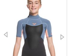 Roxy girls swim wetsuit 10 y 152cm New neoprene