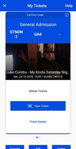 Luke Combs Tickets