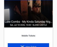 Luke Combs Tickets