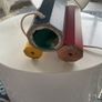 Vintage Wooden Crayon Lamp Image 3