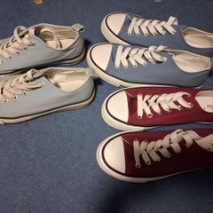 converse style shoes 3 pairs