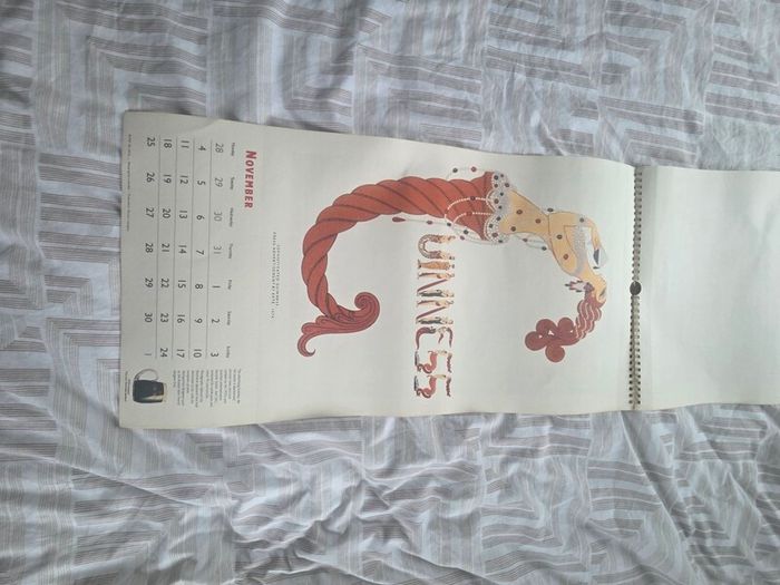 Guinness calender