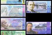Antarctic Dollar Commemorative Banknote 1,2,3,5,10,20 Dollar plastic money like uk notes with UV Anti-counterfeiting Charitable Collect Gifts