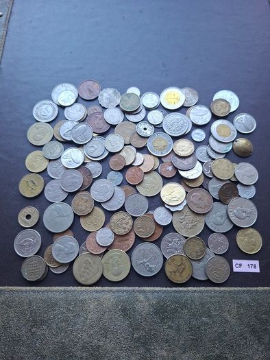 A Lot of 600+ grams of coins from Worldwide#6