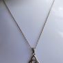 Sterling Silver 925 Trinity Knot Celtic Pendant - Livior Necklace 18" - 2,11g Image 3