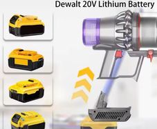 DW20V11S Battery Adapter For Dewalt 20V Li-Ion Battery To For Dyson V11 SV15 Battery Work With V11 Series Vacuum Cleaner