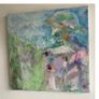 Large Framed Original Art in Abstract Art Landscape by Artist Irish Art Original Art Abstract Art Image 2