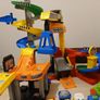 Vtech Toot Toot drivers bundle: Construction Site, Fire Station, Criss Cross Raceway, and 7 cars Image 2
