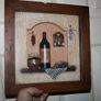 Arister Gifts Wine Shadow Box Wall Hanging Rustic Kitchen Decor 3D With Plaque Image 2