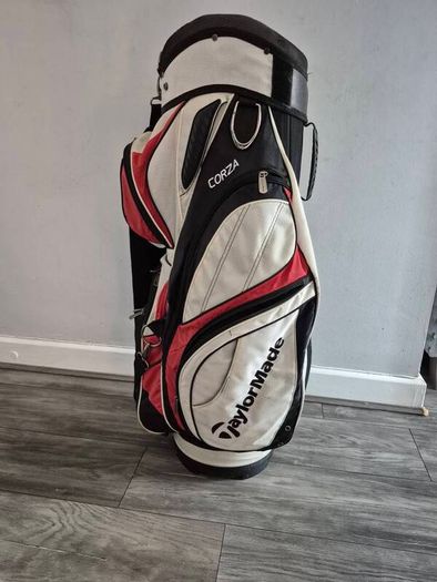 Masters series 3 golf trolley and Taylormade cart bag