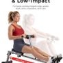Hydraulic Rower with 12-Level Resistance Image 2