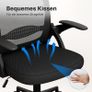 Ergonomic Office Chair with Folding Armrests Image 6