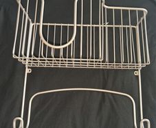 Brand New 2 Hook & Compartment Storage - Hair Dryer, Etc - Approx Size - 33cm x 30cm x 13cm  - RRP - 32.99