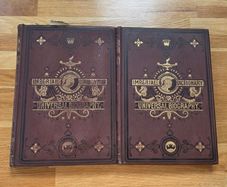 Antique Imperial Dictionaries Of Universal Biography 19th Century Books