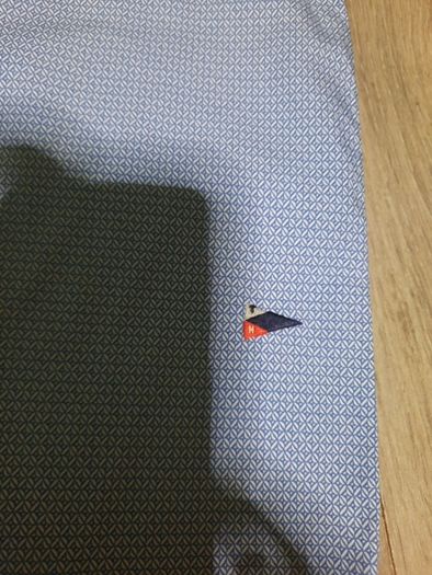 blue Tommy hilfiger shirt