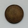 1973 Great Britain Half New Penny from the United Kingdom. Image 2