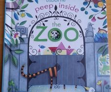 zoo book flip/flap