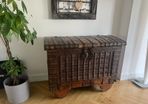 Antique wooden chest
