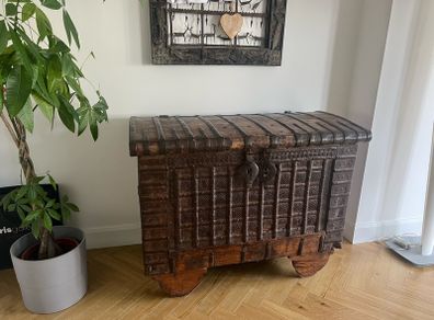Antique wooden chest