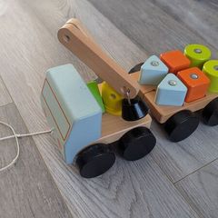ikea toy train and vehicles