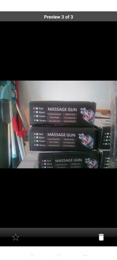 Fascia Brand new Heavy duty message guns for sale, 6 modes and touch screen