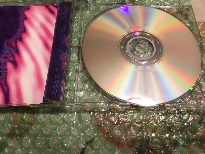 Last Night on Earth U2 -Promo CD-Single Promo Copy