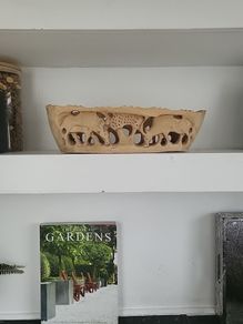 Gorgeous hand made wooden decor piece