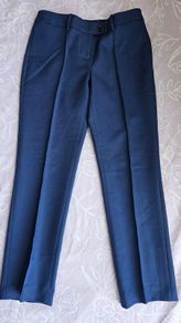 Calvin Klein Navy Tailored Trousers