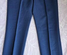 Calvin Klein Navy Tailored Trousers