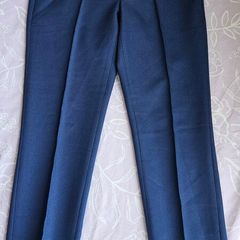 Calvin Klein Navy Tailored Trousers