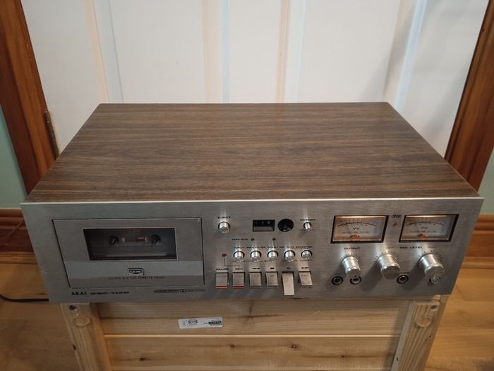 Akai GXC-710D stereo tape deck hifi audio cassete golden era