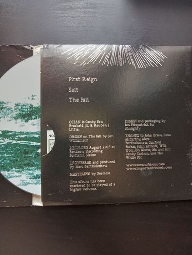 Ocean - Here Where Nothing Grows CD