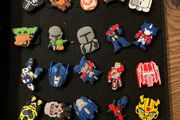 Croc charms Star Wars, Transformers