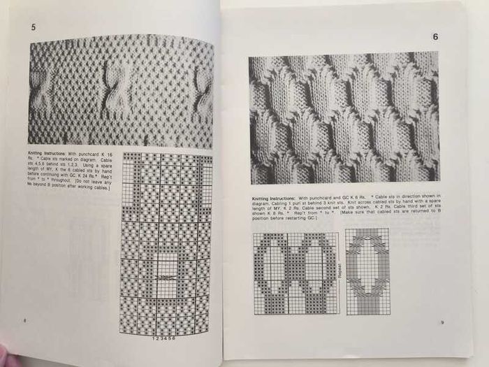 Hand Tooling With Brother Garter Carriage.  Knitting Pattern Book