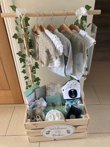 Personalised Baby Crate / Baby Gift