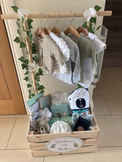 Personalised Baby Crate / Baby Gift