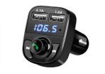 FM Transmitter Aux Modulator Bluetooth Handsfree Car Kit Car Audio MP3 Player with 3.1A Quick Charge Dual USB Car Charger iPhone iPad Tablet
