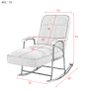 BRAND NEW Rocking Chair Home Bedroom Lounge Chairs Simple Modern Balcony Armchair Sofa Recliner Dark Blue Image 2