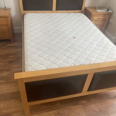 double bed incl mattress