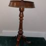 Antique Gentlemans Mahogany Shaving Stand with Original Mirror Image 3