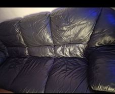 leather sofa
