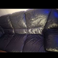 leather sofa