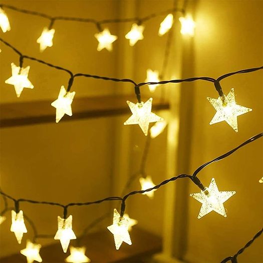 29Ft/9M 60 LED Solar Star String Lights Warm White Solar Powered Fairy Lights Outdoor 8 Modes Waterproof Festival Lighting for Garden Patio Yard (FREE SHIPPING)