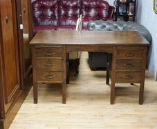 Vintage Oak Office Desk